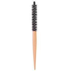 Professionelle kleine runde Haarbürstenwalze Holzgriff-Stylingbürste mit Nylonborsten für das Haarstyling-Werkzeug(20#Small Round Hair Brush) von Uxsiya