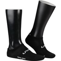 UYN Herren Sneakersocken schwarz Mikrofaser unifarben von Uyn