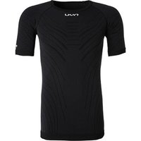 UYN Herren T-Shirt schwarz Mikrofaser unifarben von Uyn