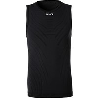 UYN Herren Tanktop schwarz Mikrofaser unifarben von Uyn