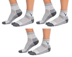 3 Pairs V-Toe Wool Warm Flip+Flop+Socks Big Toe Tabi Outdoor Indoor Stylish Hiking Or Casual Men, Womens, Girls Or Boys Light Grey Solid Gray Toes von V-TOE SOCKS