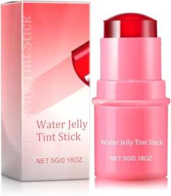 Cooling water jelly tint, Cheek Stain - Buildable Watercolor Finish, milk jelly tint, jelly blush stick. (Red) von VACSAX