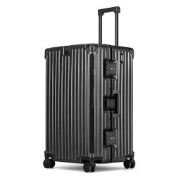 Reisekoffer Koffer Sport-Trolley-Koffer, großes Fassungsvermögen, Passwortbox, kann im Ausland überprüft werden, einfacher Reißverschluss-Koffer, langlebiges Gepäck Weichschalenkoffer ( Color : A , Si von VALCLA