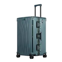 Reisekoffer Koffer Sport-Trolley-Koffer, großes Fassungsvermögen, Passwortbox, kann im Ausland überprüft werden, einfacher Reißverschluss-Koffer, langlebiges Gepäck Weichschalenkoffer ( Color : C , Si von VALCLA