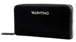 VALENTINO Cocoa Zip Around Wallet Nero von VALENTINO