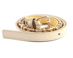 VALENTINO Emma Winter Belt W85 Beige - kürzbar von VALENTINO