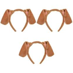 Hundekostüm Kinder Hundeohren Haarreif Hundeohren Stirnband Halloween Ohren Hund Welpen Kopfschmuck Sunde Kostüme für Kinder von VALICLUD