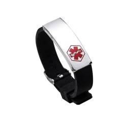 VALICLUD 1stk Personalisiertes Armband Paararmband Aus Edelstahl Touch-armbänder Für Paare Passende Armbänder Für Paare Edelstahlarmbänder Rostfreier Stahl Liebhaber Das Schild von VALICLUD