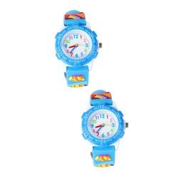 VALICLUD 2 STK Junge Uhr Reloj para Niños Geschenke Deauther-Uhr Handgelenk Spielzeuge Uhren Für Mädchen Betrachten Jungs Uhren Mädchenuhren Armbanduhren Die Uhr Kreative Uhr Gurt Mode Kind von VALICLUD