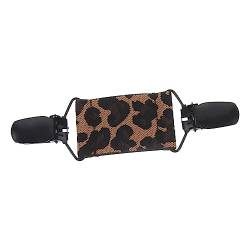 VALICLUD 3St Hutclip mit Leopardenmuster Schal Cardigan Clips Kleiderklammern Mädchen-Outfits Pullover für Damen Cardigan-Clip Frauen liefert Europäisch und amerikanisch Hemdclip Rückenclip von VALICLUD