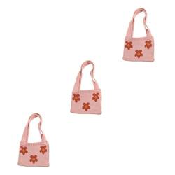 VALICLUD 3st Schultertasche Handtasche Umhängetasche Für Kinder Mädchen Rosa Baby Taschen von VALICLUD