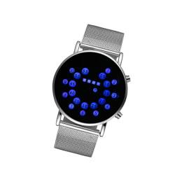 VALICLUD Digitaluhr LED Uhr geführte Armbanduhr elektronische Uhr Digitale Armbanduhr Anzahl Anschauen von VALICLUD