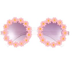 VALICLUD Frauen Sonnenbrillen- Modus Daisy Sonnenblume Sonnenbrille Blumenform Brillenparty Sonnenbrille für Erwachen von VALICLUD