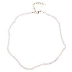 VALICLUD Spinell-halskette Halsketten Für Mädchen Halsband Für Damen Trendige Halskette Kristalle Halskette Hochzeit Braut Halskette Künstlicher Kristall Fräulein Einstellbar Sommerstrand von VALICLUD