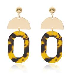 Accessoires für Damen und Herren Europäische und amerikanische Retro einfache Ohrringe feminine vielseitige ovale Ohrstecker Hochzeitstag Weihnachtsgeburtstagsgeschenk von VALKEM