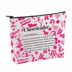 VAMSII Cheerleader-Geschenk, Cheerleader-Definition-Make-up-Tasche, Cheerleader-Team-Kosmetiktasche, Cheerleading-Teamateur-Geschenk, Cheerleader-Geschenk, Cheer, Cheerleader Definition M, Classic von VAMSII