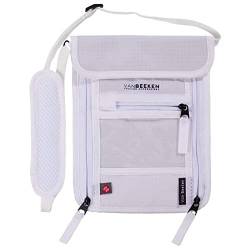 VAN BEEKEN Brustbeutel Herren, Brusttasche Damen, Portemonnaie Jungen Teenager, Brustbeutel Mädchen, Reisepass Organizer, Brustbeutel Kinder, Reisezubehör, Reisegeldbeutel mit RFID 16 x 20 cm von VAN BEEKEN