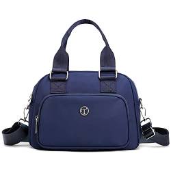 VARLIVOO Mode Damen Schultertasche Frauen Umhängetasche Handtasche Reisen Taschen Crossbody Bag Polyester Blau von VARLIVOO