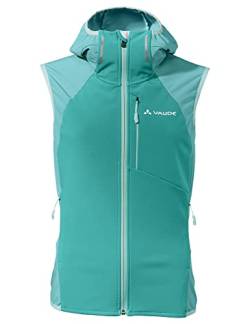 VAUDE Damen Wo Larice Vest II Weste, Hell Aquablau, 40 von VAUDE