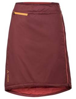 VAUDE Damen Wo Neyland Padded Skirt, Größe 42 Einheit, Rot (Dark Cherry) von VAUDE