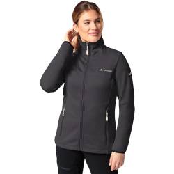 VAUDE Damen Wo Valsorda Fleecejacke, Phantom Black, Größe 38 Jacke, Schwarz von VAUDE