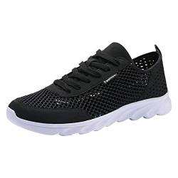 VBEDKDEB Sneaker Herren Sneaker,Sportschuhe Herren Sportschuhe,Herren Turnschuhe,Joggingschuhe Herren,Herren-Laufschuhe,Herrenschuhe Sneaker,Outdoor Schuhe Herren gr 39 40 41 42 43 44 (T1-White, 42) von VBEDKDEB