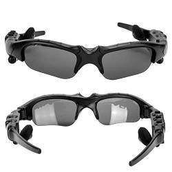 VBESTLIFE Drahtlose Bluetooth-Sonnenbrille, Stereo-Sound-Wiedergabe von Musik-Anruf-Kopfhörern Bluetooth-polarisierte Sonnenbrille für Autofahren, Reisen, Outdoor von VBESTLIFE