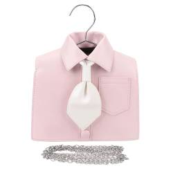 VBESTLIFE Stilvolle Handtasche, Stilvolle Handtasche aus PU-Leder mit Schultergurt für Mädchen und Frauen (PINK) von VBESTLIFE