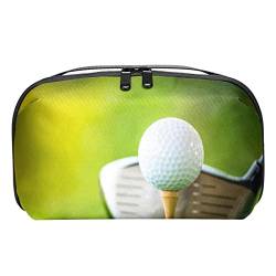 Reise Kulturtasche für Damen und Herren, Wasserabweisende Rasiertasche für Kulturzubehör,Golf von VBFOFBV