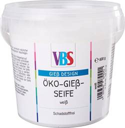 VBS Glycerinseife weiß Rohseife Öko-Gießseife Seife gießen 600 g von VBS
