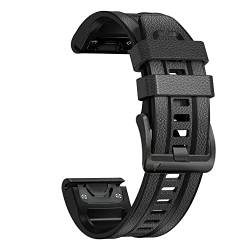 VBWVA Sport-Silikon-Smartwatch-Armband für Garmin Fenix 6X, 6 Pro, 5X, 5 Plus, 7X, 7, 3HR, 26, 22 mm, einfache Passform, Schnellverschluss-Armbänder, 26mm For Tactix 7 Pro, Achat von VBWVA