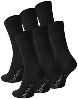 VCA 6 Paar XXL Herrensocken, Freizeit- und Business Socken in Übergröße (47-50) - Cottonprime von VCA