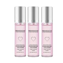 Pheromone Perfume for Women | Premium Perfumes to Attract Men | Pure Pheromone Roll-on Oil | Long Lasting & Special Scent | Unleash Your Alluring Charm (3Pcs) von VCTKLN