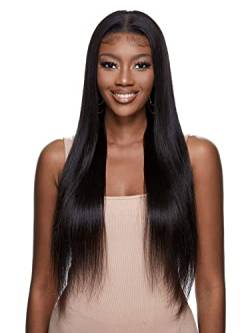 Womens 13 * 4 Lace Front Straight Human Hair Wig Human Lace Wigs von VDESC