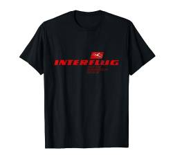 INTERFLUG - GRUNGE EFFEKT T-Shirt von VEB Miederwaren Kombinat