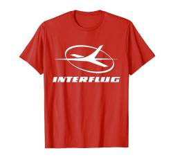 INTERFLUG - WHITE LOGO T-Shirt von VEB Miederwaren Kombinat