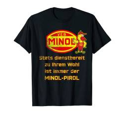 MINOL (MINOL-PIROL) GRUNGE EFFECT - VEB Volkseigener Betrieb T-Shirt von VEB Miederwaren Kombinat