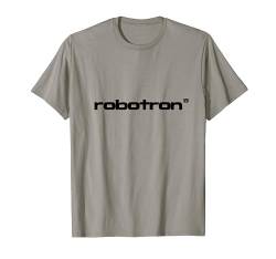ROBOTRON - Schwarze Buchstaben T-Shirt von VEB Miederwaren Kombinat