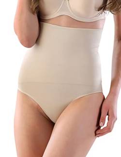 VEDATS Damen Shapewear Miederslip Figurformend Taillenslip Formslip Shaper Bauch-Weg (XL, Hautfarben) von VEDATS