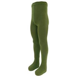 VEGATEKSA Top Qualität Baby Strumpfhose, gekämmte Baumwolle, verstellbare Taille, LICH KHAKI GRÜN (86-92cm) von VEGATEKSA