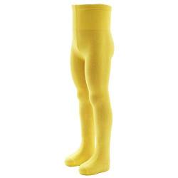 VEGATEKSA Vega Strumpfhose, gekämmte Baumwolle, verstellbare Taille, GELB FRÜHLING (134-140cm) von VEGATEKSA