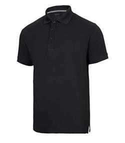 Velilla Herren Poloshirt, Größe L polohemd, schwarz/rot, L von VELILLA