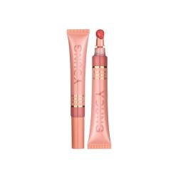 Glossy Lip Butter Balm, Glow Lip Balm, Samtweicher Lipgloss für Gepflegte, velvet-smooth Lip Gloss für Nourished, Strahlende Lippenm, Glowing Lips (C, One Size) von VEMOW