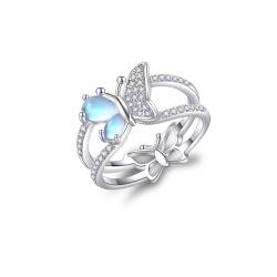 Schmetterling Ringe für Damen 925 Sterling Silber Schmetterling Schmuck Geschenk für Damen von VENACOLY