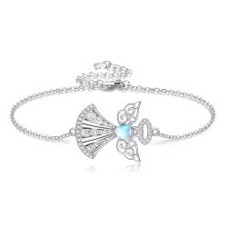 VENACOLY Schutzengel Armband 925 Sterling Silber Engel Armbänder Schutzengel Schmuck Geschenk Für Damen von VENACOLY