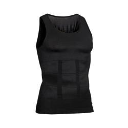 VENI MASEE Men es Body Shaper Schlankheits Weste, Männer elastische Formung Weste thermische Kompression Basisschicht schlank Kompression Muskel-Tank Shapewear von VENI MASEE