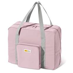Faltbare Reisetasche für Damen und Mädchen, Pink von VENMATE