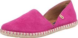 VERBENAS Damen Espadrilles Schuhe Carmen Espadrille Veloursleder Slipper Freizeit Elegant Slip-Ons Uni von VERBENAS