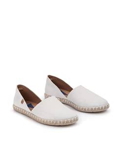 VERBENAS Espadrilles Carmen Serraje Blanco - Größe: 39 von VERBENAS