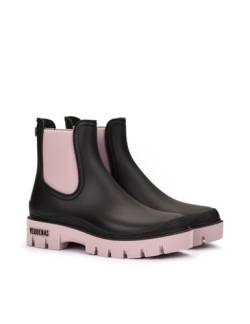 VERBENAS Rain Boots Mae Mate Negro-antique - Größe: 37 von VERBENAS